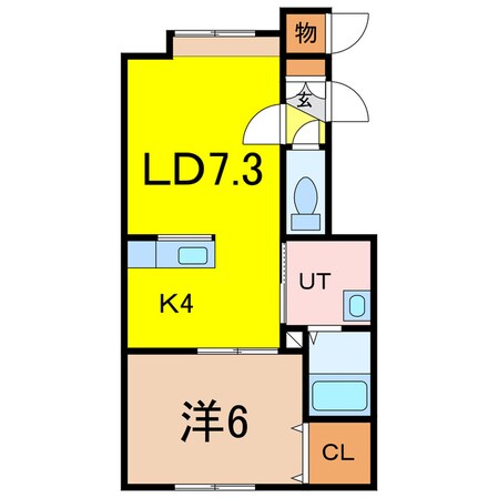 ルッカの物件間取画像